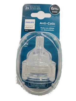 Imagem de Bico De Mamadeira Classic N4 Philips Avent 2 Unidades