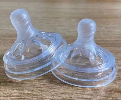 Imagem de Bico de Mamadeira Compatível com Philips Avent Pétala  Kit com 2 Unidades Anticólica