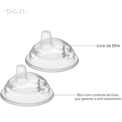 Imagem de Bico de silicone chicco para copo transition 4+ com 2