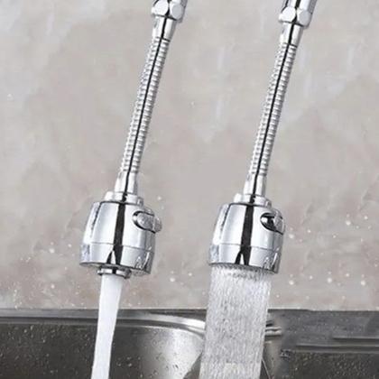 Imagem de Bico de torneira cromado com extensor jato regulável