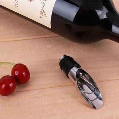 Imagem de Bico Dosador Inox com Tampa Vinho Champagne Corta Gotas