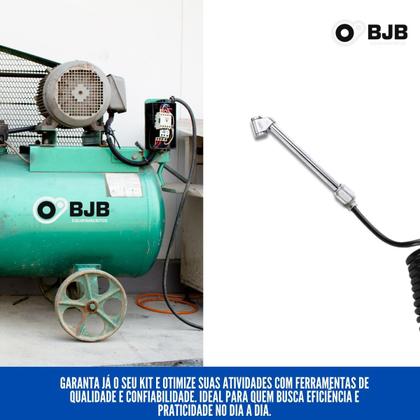 Imagem de Bico Encher Pneu + Pino D Engate P/Compressor Motomil Tekna