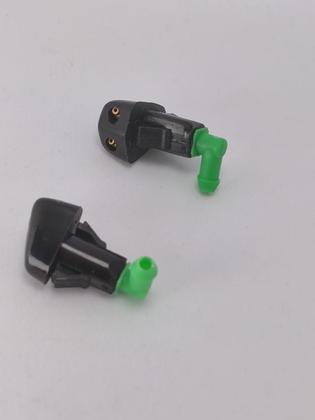 Imagem de Bico Esguicho Brucutu Limpador do Parabrisa Civic Crv 1998 1999 2000 2001 2002 2003 2004 2005 2006 Par Ejetor Agua Lavad