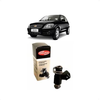 Imagem de Bico Injetor Chevrolet Celta/prisma 1.4 8v 2007 Ate 2009 Flex Delphi