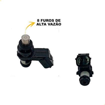 Imagem de Bico Injetor Titan/fan 150 14-16/nxr 160 Bros Flex 8 Furos
