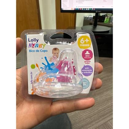 Imagem de Bico lolly nenny silicone antivazamento para copo orto