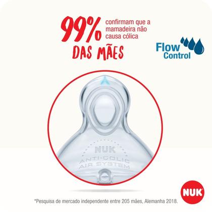 Imagem de Bico NUK Fase 2 Advanced Flow Control Liquidos Engrossados