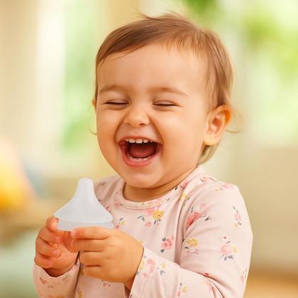 Imagem de Bico Nuk Perfect Match 6+ Meses Silicone Fluxo Variavel 2un