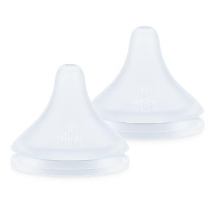 Imagem de Bico Nuk Perfect Match 6+ Meses Silicone Fluxo Variavel 2un