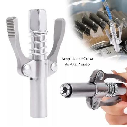 Imagem de Bico Para  Graxa Acoplador C/ Garras Kit Com 3