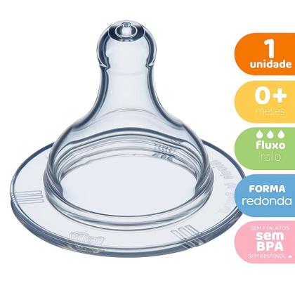 Imagem de Bico Para Mamadeira Big Lolly Silicone Redondo