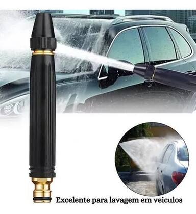 Imagem de Bico para Mangueira de Água Esguicho de Alta Pressão Super: Potência e Eficiência Incomparáveis