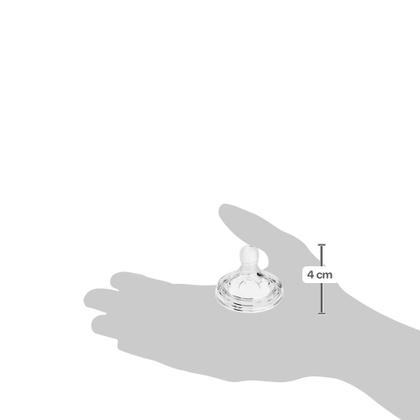 Imagem de Bico Silicone p/ Mamadeira Easy Flow Buba 2 Unidades Fluxo 2
