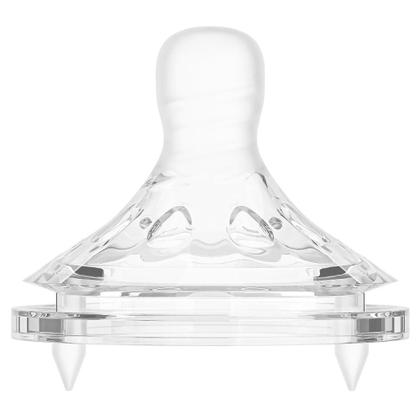 Imagem de Bico Silicone p/ Mamadeira Easy Flow Buba 2 Unidades Fluxo 2