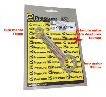 Imagem de Biela compressor pressure psv 10/15 pistao 2 1/2" original
