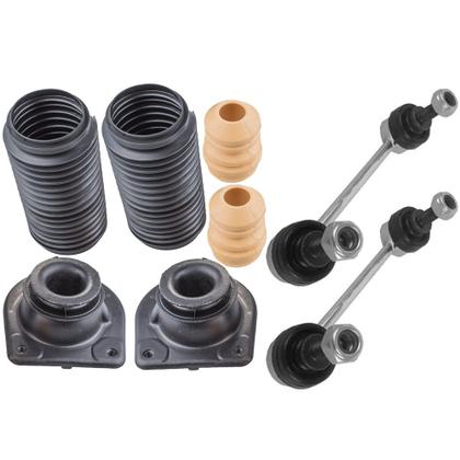 Imagem de Bieleta + Kit Batente Fiat Idea Dianteiro 2006 Até 2014 O Par