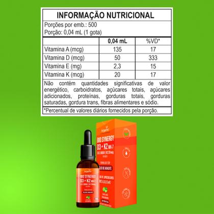 Imagem de Bigens bio synergy d3k2 mk7 20ml biogens