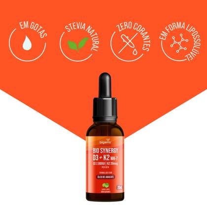 Imagem de Bigens bio synergy d3k2 mk7 20ml biogens