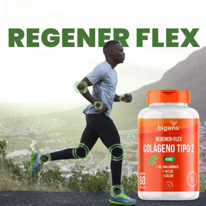 Imagem de Bigens kit 2x regener flex colágeno tipo ii 60 caps