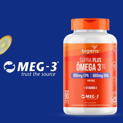 Imagem de Bigens supra plus ômega 3 tg epa 900mg dha 660mg vit e 90 caps
