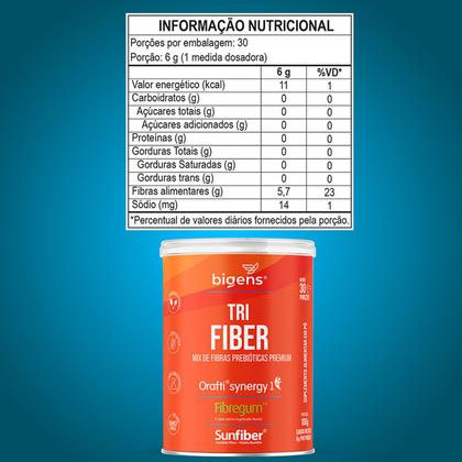 Imagem de Bigens tri fiber fibregum 180g