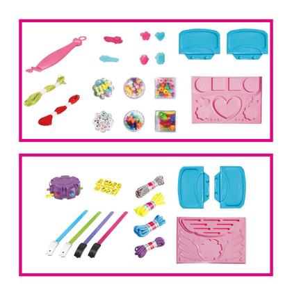 Imagem de Biju Collection Box 3 em 1 Fazer Pulseiras Miçangas Com Acessórios