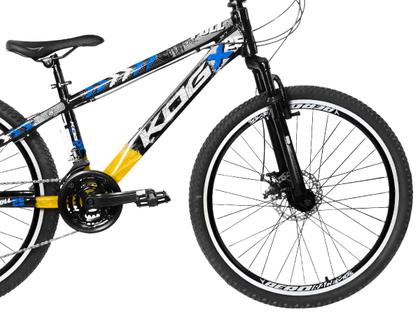 Bike Aro 26 KOG Flay 18v Disco Freeride Full X25 Tipo Viking - KOG Bikes Imagem de Bike Aro 26 KOG Flay 18v Disco Freeride Full X25 Tipo Viking