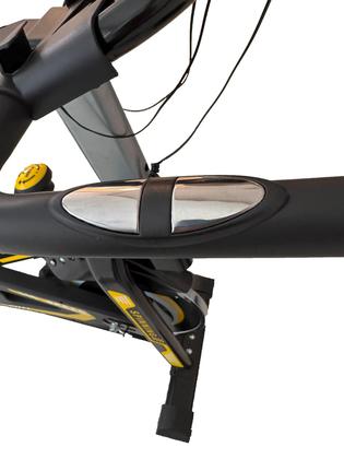 Imagem de Bike Spinning silenciosa Com Roda De Inércia De 8kg Mkfit, resistente e prática