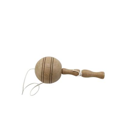 Imagem de Bilboque Tradicional Bola em Madeira Clássico Divertido