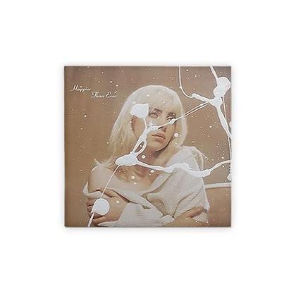 Billie Eilish - CD 'Happier Than Ever' Splatter Cover Hand-Painted