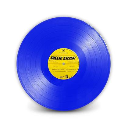 Billie Eilish - LP Live At Third Man Records Azul Limitado