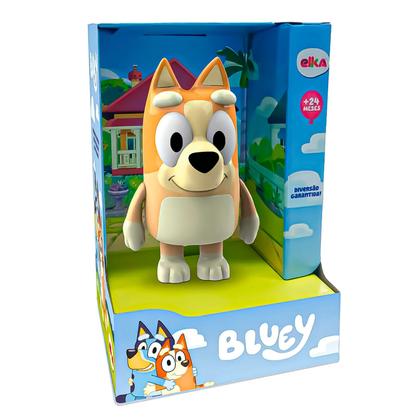 Imagem de Bingo Bluey Boneca Original Disney Figura Personagem Articulado 21cm - Elka Brinquedos