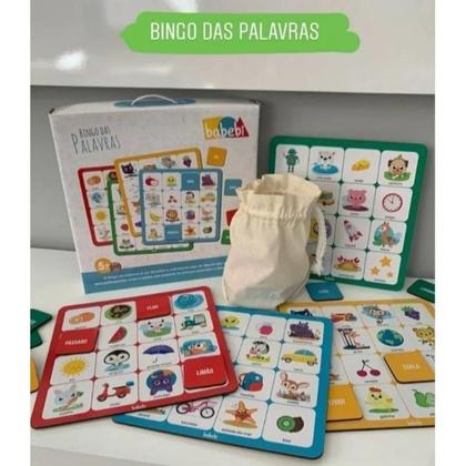 Imagem de BINGO DAS PALAVRAS  - Jogo Educativo  Pedagógico