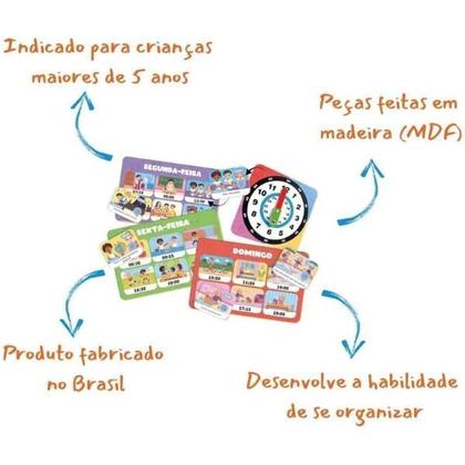 Imagem de Bingo que Horas São Montessori: A Diversão Está no Tempo!
