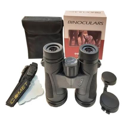 Imagem de Binoculo Comet Profissional 10x42 Com Zoom Definição Alcance Preto