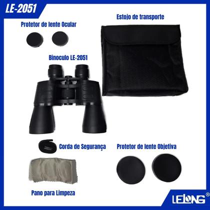 Imagem de Binoculos Profissional 20x50 Emborrachado Longo Alcance 10KM - Enviamos no mesmo dia