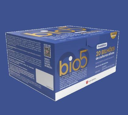Imagem de Bio 5 Probiotico 20bilhões Culturas Ativas C/30 Sachês - Genom