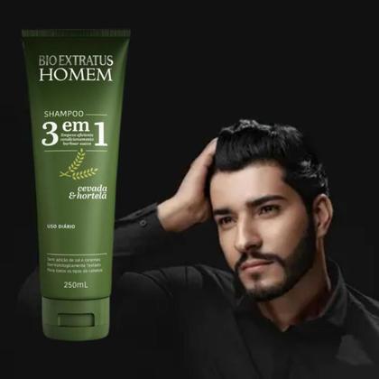 Imagem de Bio Extratus Homem Shampoo 3 em 1 - 250ml