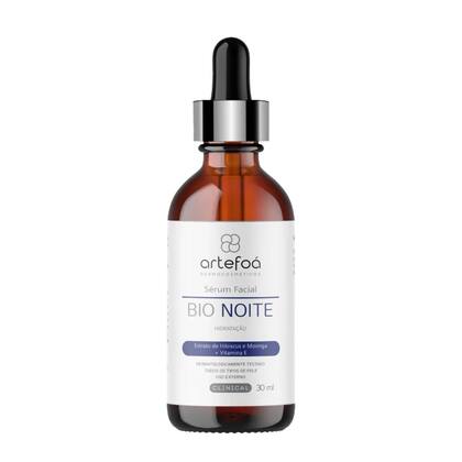 Imagem de Bio Noite Sérum Facial Artefoá 30ml Hibiscus e Moringa