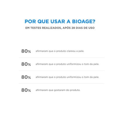 Imagem de Bioage Kit Melasma Sabonete Tônico e Sérum Linha Clareadora