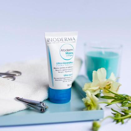 Imagem de Bioderma Atoderm Creme Hidratante para Mãos e Unhas 50ml