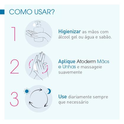 Imagem de Bioderma Atoderm Creme Hidratante para Mãos e Unhas 50ml