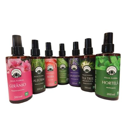 Imagem de Bioessência Água Floral 200ml Natural e Vegano para Rosto, Corpo, Cabelos e Ambiente