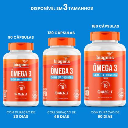 Imagem de Biogens ômega 3 tg meg 3 90 caps