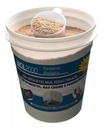 Imagem de Biol 2000 Limpa Fossa e Caixa de gordura - Kit de 2 potes de 500g cada