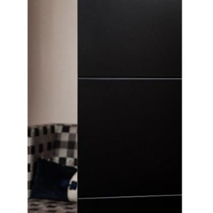 Imagem de Biombo Frisado Preto 180x135cm