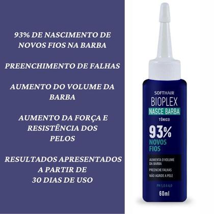 Imagem de Bioplex Nasce Barba Falhada Novos Fios Com Fórmula Exclusiva