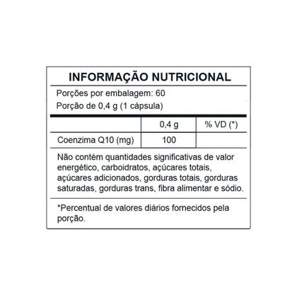Imagem de BioQ10 100mg Central Nutrition 30 Cápsulas de Coenzima Q10 para Energia e Coração Saudável