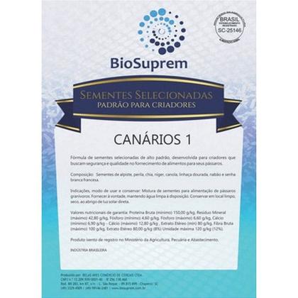 Imagem de BioSuprem Sementes Selecionadas para Canários tipo 1 - 5kg