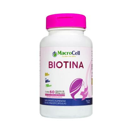 Imagem de Biotina 60 Cápsulas MacroCell
